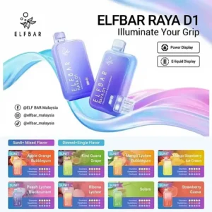 Elf Bar - Raya D1 13000 Puff Tek Kullanımlık Elektronik Sigara 1